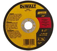 DEWALT DW8061 4-Inch by .045-Inch by 5/8-Inch A60T Abrasive Metal/INOX Cutting Wheel