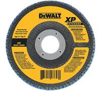 DEWALT DW8311 4-1/2-Inch by 5/8-Inch-11 36 Grit Zirconia Angle Grinder Flap Disc