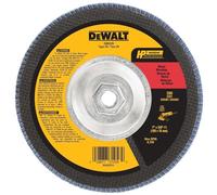 DEWALT DW8329 7-Inch by 5/8-Inch-11 60 Grit Zirconia Angle Grinder Flap Disc