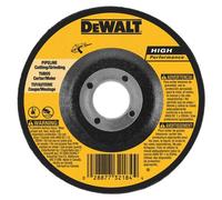 DEWALT DW8484 5-Inch by 1/8-Inch by 7/8-Inch High Performance Pipeline Wheel