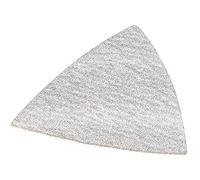 DEWALT DWASPTRI083 Hook and Loop Triangle 80 Grit Sandpaper, 12-Pack, Brown