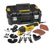 Dewalt DWE315KT-LX Oscillating Multi Quick Change Tool Release in TStak Case with 37 Accessories 115V, 300 W, 115 V, Yellow, LARGE