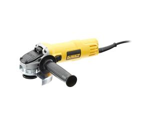 DEWALT DWE4056-QS Mini-amoladora 115mm 800w 11.800 Rpm Arranque Suave + Bloqueo Y Re-arranque for DIYers & professionals, made for repair, installation and workshop tasks, 115mm, 800w, single unit