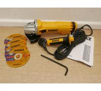 Dewalt DWE4206-GB 115mm 240v Angle Grinder 1010 Watt Motor uk plug