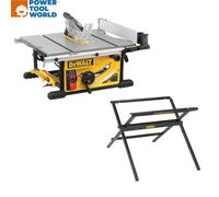 DeWalt DWE7492 250mm Table Saw 240v + DWE74912-XJ Scissor Leg Stand