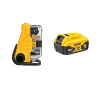 DEWALT DWH079D-XJ Dust Box Suction Adapter, Black/Yellow + DEWALT Battery