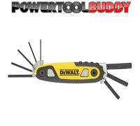 DeWalt DWHT0-70263 Metric Folding / Locking Hex Key Set, 8 Piece DHT979263