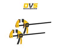 DeWalt 300mm Black Einhandzwinge 2er Pack DWHT0-83158