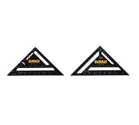 Dewalt DWHT03132 7in. and 12in. Premium Rafter Square Combo Pack, Black