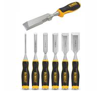 Dewalt Wood Chisel Set and Side Strike 6pc 25mm Chisel DWHT16852-9 DWHT0-16065