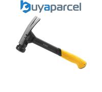 DeWALT Rip Claw Milled Face Hammer 616g (22oz) Thick one Piece Steel Construction Heat Treated Steel Shaft for All Round jobsite Durability Optimal Weight Distribution Provides a Controlled Swing