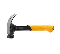 DeWalt Hammer Curve Claw Smooth Face DWHT51009-0 20oz (567g) One-Piece Steel Shaft Grip Handle