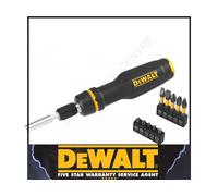 DeWalt DWHT68001-0 Full Fit Telescoping Multi-bit Ratcheting Screwdriver+10 Bits