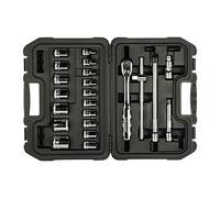 DEWALT DWMT19241-1 Metric Socket Set 1/2" 22-Piece