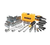 DeWALT DWMT73801-1 108 Piece Metric Imperial 1/4 Inch 3/8 Inch Mechanics Tool Set