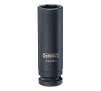Metric Deep Impact Socket, 6-Point, Black Oxide, 1/2 In. Drive, 17mm - DWMT73949OSP