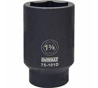 DEWALT DWMT75101OSP 6 Point 1/2" Drive Deep Impact Socket 1-3/8" SAE