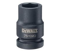 Metric Impact Socket, 6-Point, Black Oxide, 1/2 In. Drive, 14mm - DWMT75102OSP