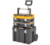 DEWALT DWS183411 T-STak Mobile Box Bundle - Trolley / Organiser / Toolbox