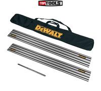 DeWalt DWS5022 2x 1.5M Plunge Saw Guide Rail with DWS5025 Guide Rail Carry Bag