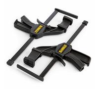 DEWALT DWS5026 TrackSaw Track Clamps Set of 2 - Black