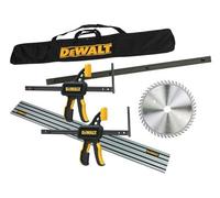 Dewalt Dws520Kr Plunge Saw Kit 2X Guide Rail + Blade + Bag + Clamps + Connectors
