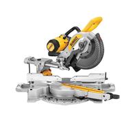 Dewalt DWS727 Double Bevel Sliding Mitre Saw with XPS 250mm 110V