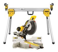 Dewalt Dws780 305mm Xps Sliding Compound Mitre Saw 1675W 240V + De7033 Leg Stand