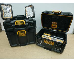 DeWalt DWST08061-1 worklight & box + DWST83470 toughsystem charger box