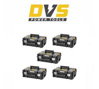 DeWalt DWST1-70703 5x T-Stak Toolbox Tool Storage II Suitcase Empty Carry Cases