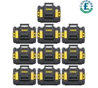 Dewalt DWST1-70703 T-Stak II Drill Carrying Case Toolbox Tstak Pack of 10