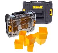 Dewalt Dwst1-70703 Tstak Ii + Dwst1-71194 Tstak Clear Lid Stackable Tool Boxes