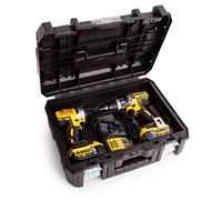 Dewalt DWST1-70703 TStak II Power Tool Storage Box T-STAK + Drill + Impact Inlay