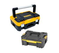 Dewalt DWST1-70704 TSTAK I + DWST1-70705 TStak III Stackable Tool Storage Boxes