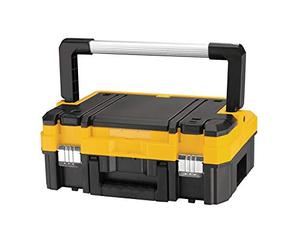 DeWalt DWST1-70704 TSTAK Urethane Foam Easy Carry Long Handle Stackable Screw Drill Bit Small Items Storage Tool Box