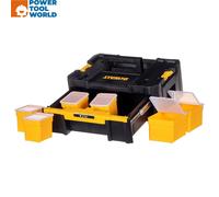 DeWalt DWST1-70705 TSTAK III Tool Storage Box With Deep Drawer With 6x Remove...