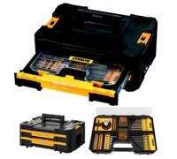 Dewalt Dwst1-70706 Tstak Iv Tool Storage Box 2 Drawers + 100 Piece Accessory Set