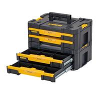 Dewalt Dwst1-70706 Tstak Iv Tool Storage Box 2 Shallow Drawers 8L Capacity X 2