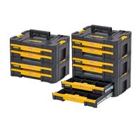 DEWALT DWST1-70706 TStak IV Tool Storage Box with 2 Shallow Drawers 8L Capacity