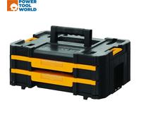 DeWalt DWST1-70706 TSTAK IV Tool Storage Box With 2x Shallow Drawers