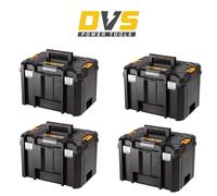 DeWalt DWST1-71195 4x Deep Tool Storage Boxes TSTAK VI (No Tote Tray & Inlay)