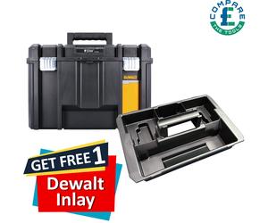 DeWalt DWST1-71195 T-Stak VI Deep Tool Box 23 Litre With Free N492058 Tote Tray