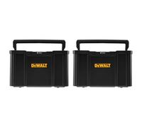 Dewalt Dwst1-71228 T-Stak Open Storage Tote Tool Box - Twin Pack