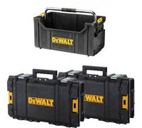 Dewalt Dwst1-75654 Toughsystem Open Tote Tool Box + 2 X Dewalt Too Storage Case