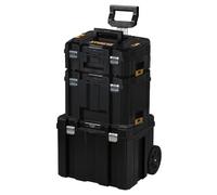Dewalt DWST1-75799 TStak Tower Rolling Mobile Tool Storage Cases + 2 Tstak Boxes