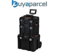 Dewalt Dwst1-75799 Tstak Tower Rolling Mobile Tool Storage Cases + 2 Tstak Boxes
