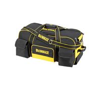 DEWALT DWST1-79210 Duffel Trolley Bag with Wheels, Yellow/Black, Large 26-Inch