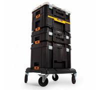 Dewalt Dwst1-81048 Tstak Tower - Includes 4 Cases With Wheeled Cart Trolley
