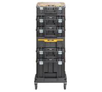 Dewalt Dwst1-81048 Tstak Tower - Includes 6 Cases With Wheeled Cart Trolley