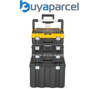 Dewalt DWST1-81049 TStak Tower Rolling Mobile Tool Storage Boxes - 4 Tstak Cases